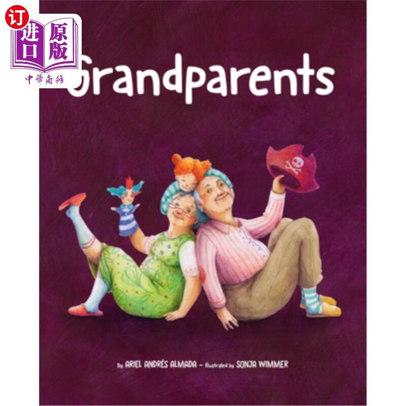 海外直订grandparents 爷爷奶奶