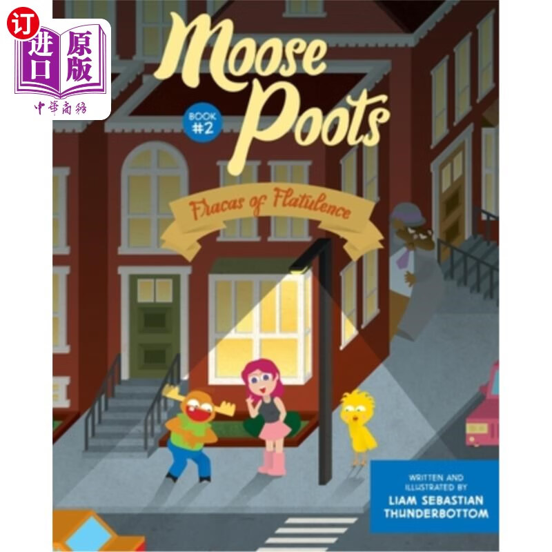 海外直订moose poots: fracas of flatulence 驼鹿便便:胀气引起的