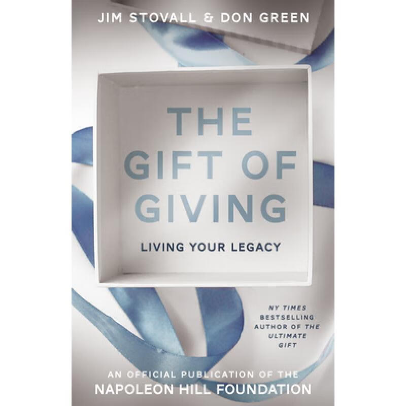 预订 the gift of giving: living your legacy