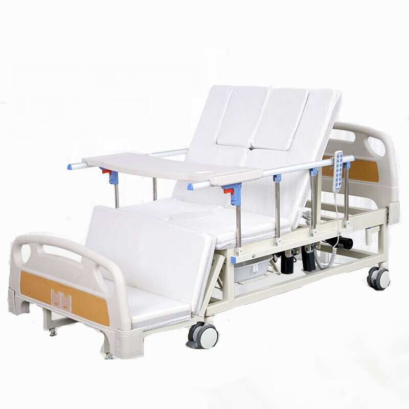 老人病人可大小便全自动升降电动床 手电一体防滑款(起背 翻身曲腿