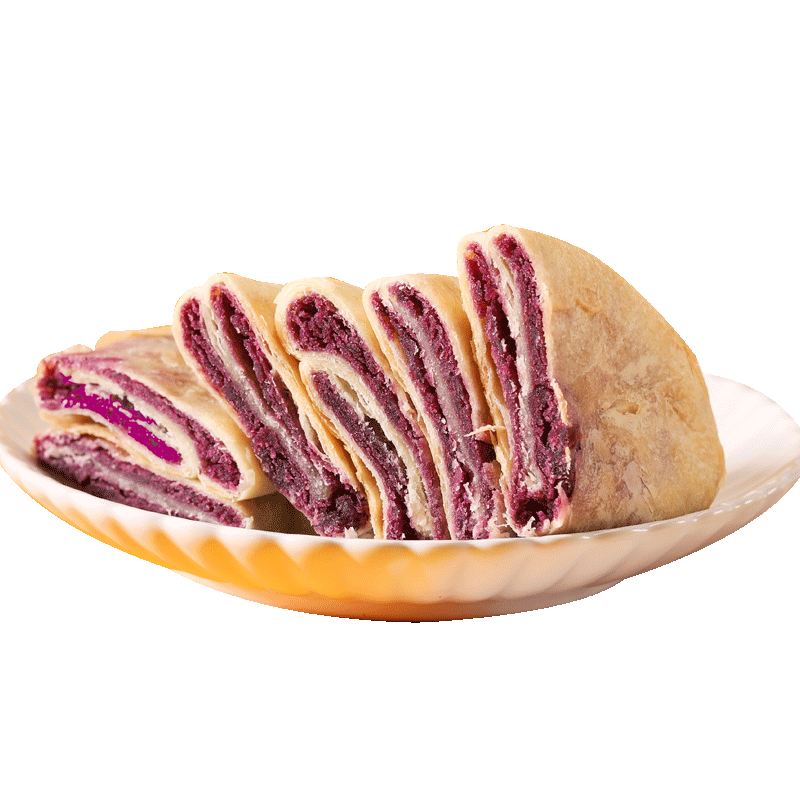 千丝 紫薯芋泥饼 250g