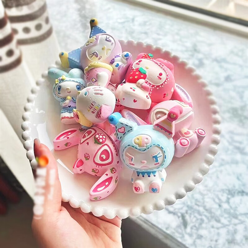 chen)石膏娃娃涂色白胚大号迷你小石膏娃娃涂色玩具儿童彩绘染色白 4