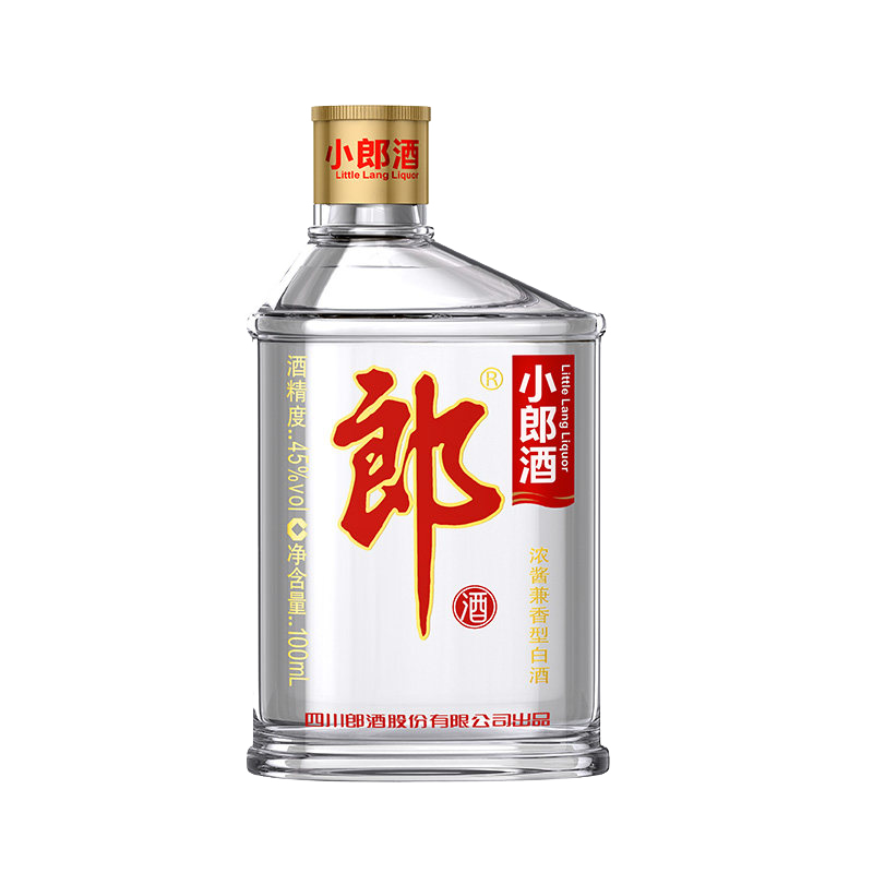 郎酒 小郎酒 45度 100ml 兼香型 白酒 经典小郎酒100ml