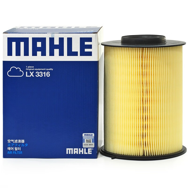 马勒(MAHLE)空气滤清器/空滤LX3316(福克斯(09-18年)/翼虎/福睿斯/沃尔沃C30 2.0)