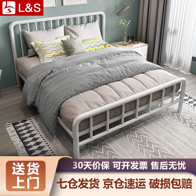 L&S铁艺床/钢木床