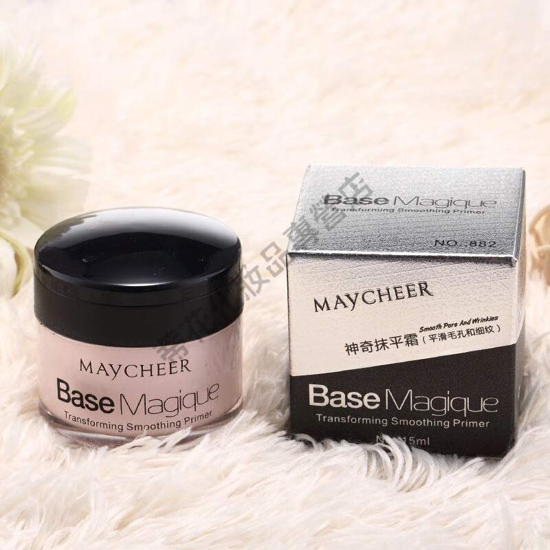 美茜儿《MAYCHEER》抹平霜妆前隔离乳液bb霜猪油膏定妆隐形毛孔 神奇抹平霜《15ml》