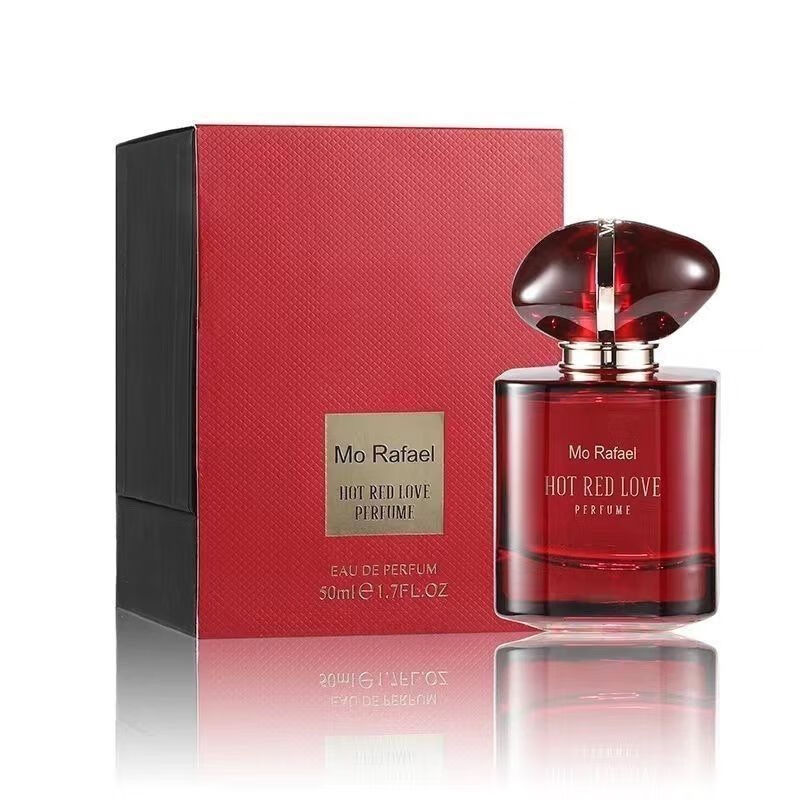 韩泊莉morafael摩拉菲尔炙热红情50ml香水小众平价留香高档翡翠 50g