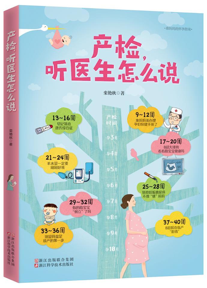 产检 听医生怎么说 孕产/胎教 栾艳秋著 浙江科学技术出版社 9787534175282