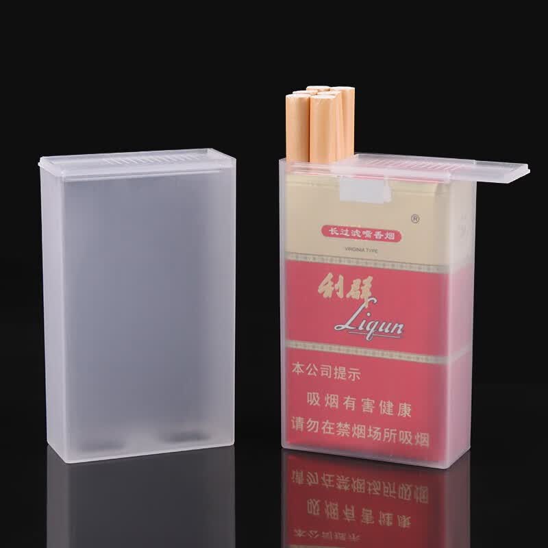 TaTanice 烟盒 软盒滑盖烟套透明防压防汗封闭薄款便携烟盒软包（两个装）怎么样,好用不?