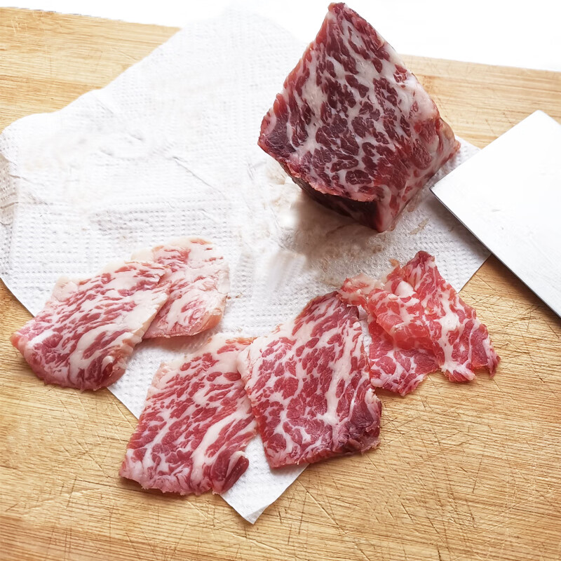 虎钢馋味巴哥德祥隆特级雪花牛肉干巴散养黄牛肉风干腊腌制食品新鲜