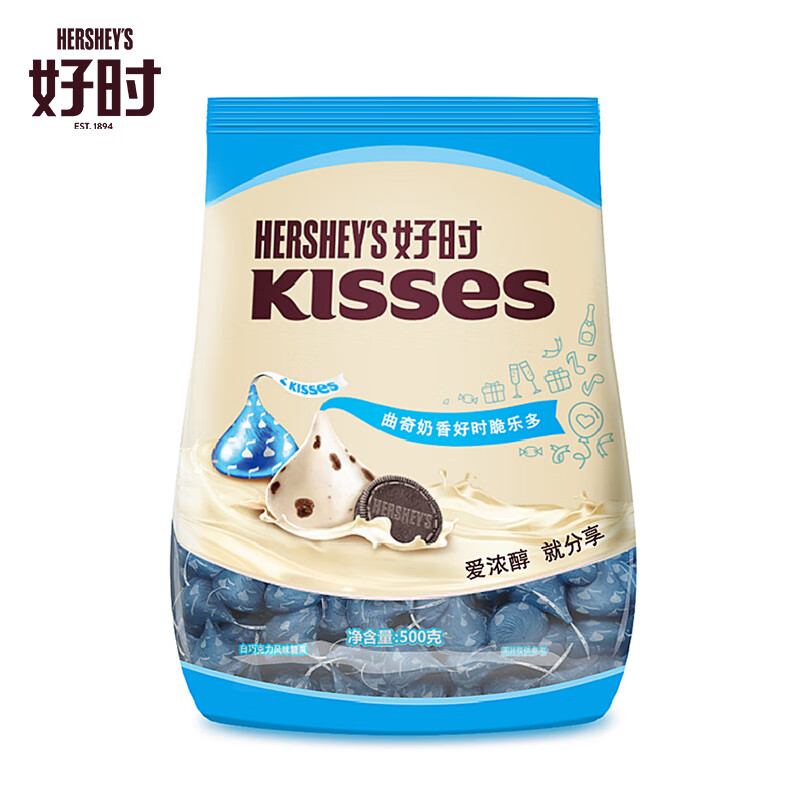 品牌评估：好时之吻Kisses曲奇脆乐多的市场表现查询？