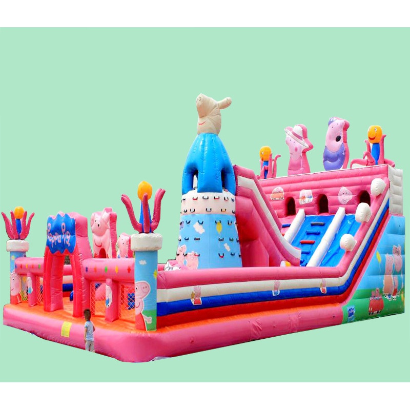 室户外儿童乐园充气城堡大型滑滑梯娱乐设施大型滑梯攀岩蹦蹦床跳床