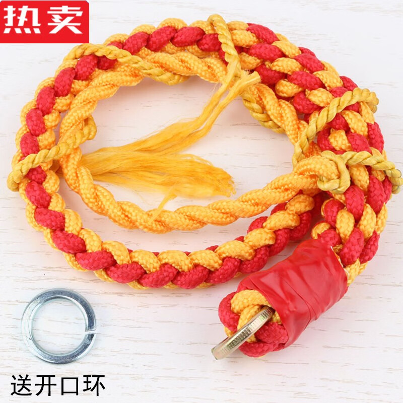 木兰旅麒麟鞭稍健身鞭响鞭甩鞭钢鞭配件辫梢鞭梢迪尼麻鞭哨鞭釉尼龙鞭