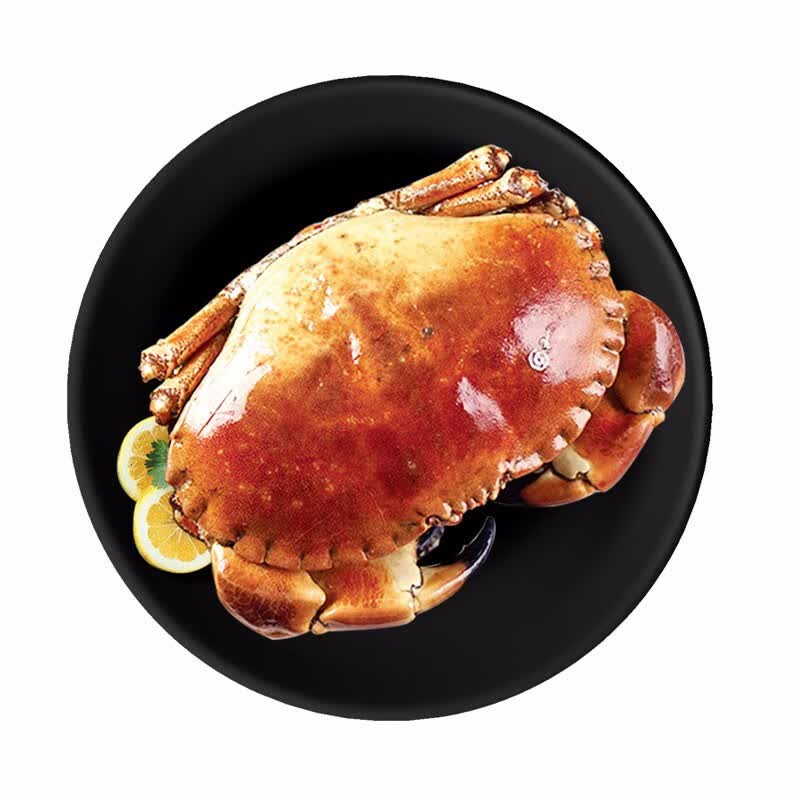 京东生鲜 英国熟冻面包蟹 600g/只 深海捕捞 蟹黄饱满 100%母蟹属于什么档次？