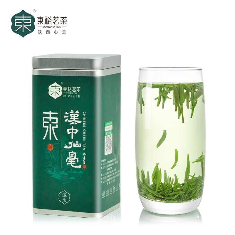 東裕茗茶 東(dongyu tea) 2023新茶绿茶东裕汉中午子仙毫一级春茶雀舌