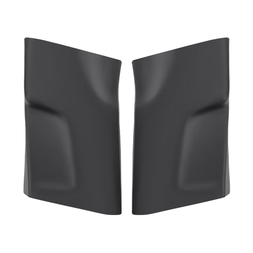 YZ適用特斯拉Model3/Y前后排內(nèi)置門檻條后備箱護(hù)角改裝內(nèi)飾丫配件 煥新版Model 3中柱門框護(hù)板【原車色-2件套】