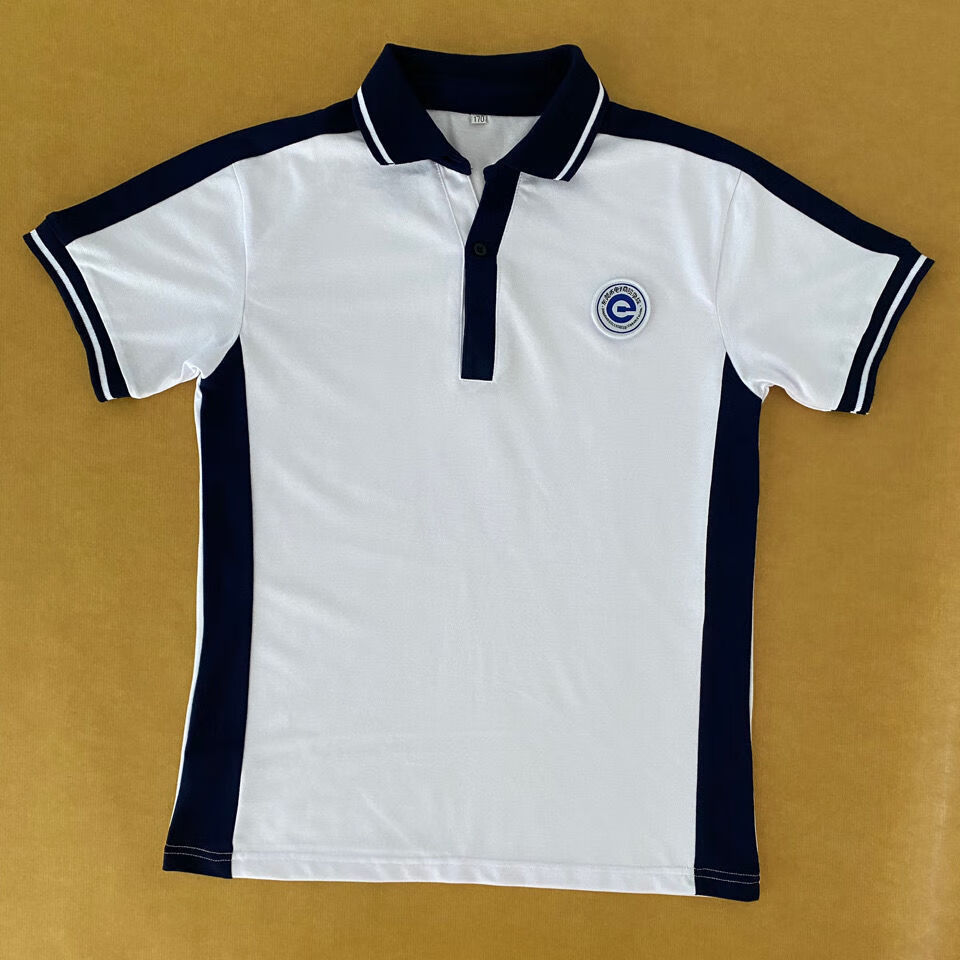 tdnzsel校服小学生短袖短裤一套新款东莞市常平电子商贸学校校服夏装