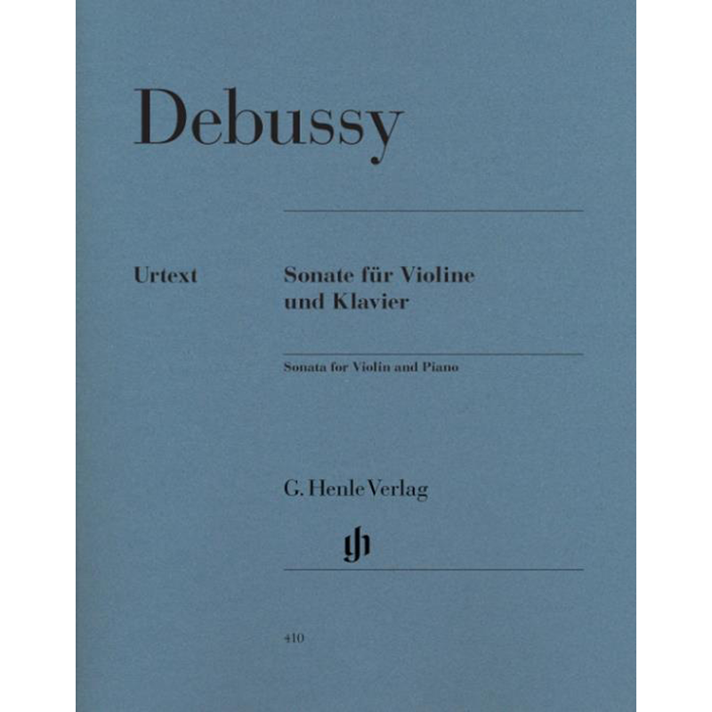 德彪西 小提琴奏鸣曲 u. kl debussy sonate fur vl u.