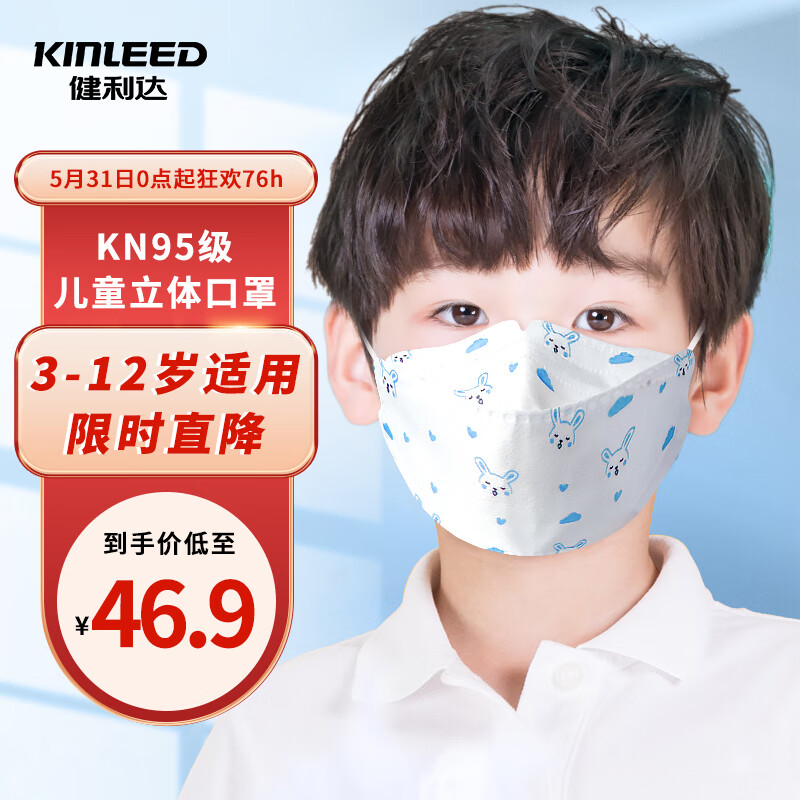 防护口罩选择|健利达(KINLEED)品牌最新销售情况和价格走势