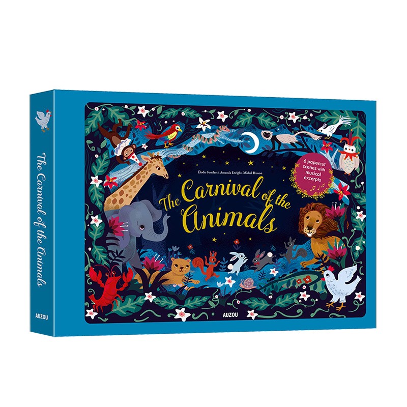 【预售】动物嘉年华the carnival of the animals 3-6岁想象力启蒙美