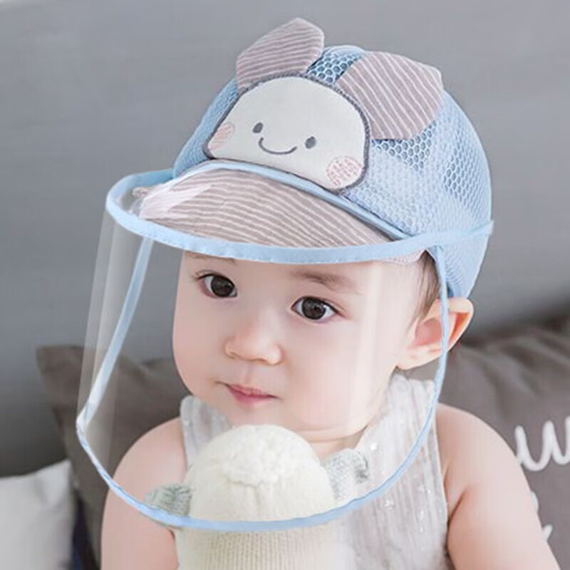 图涂丫婴儿帽子夏季0-3-6-12个月男女宝宝夏天薄款鸭舌帽