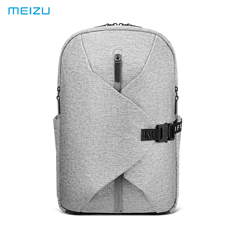 魅族（MEIZU）Lifeme 魅族17双肩包笔记本电脑包休闲运动背包 15.6英寸 雪山白