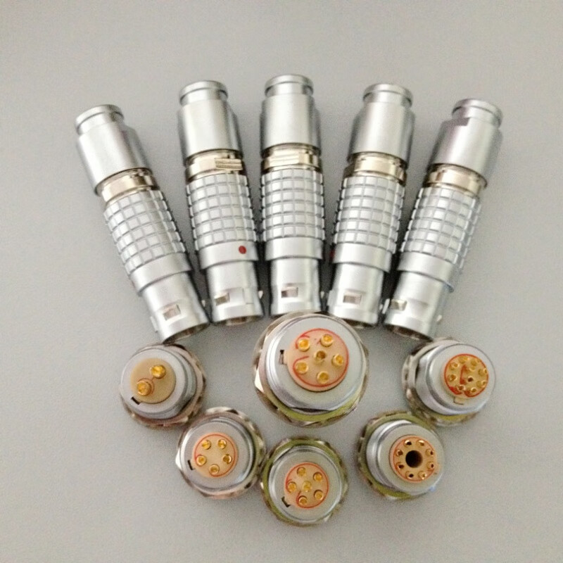 欧度兼容fgg egg雷莫头leo odu推拉式圆形航空插头2到32芯3b接头