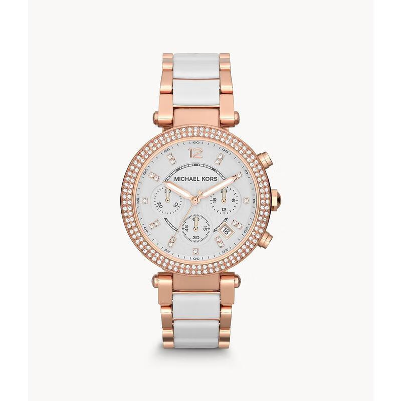 手表 chronograph 潮牌小众三眼计时日历 奢华防水商务腕表 mk5774