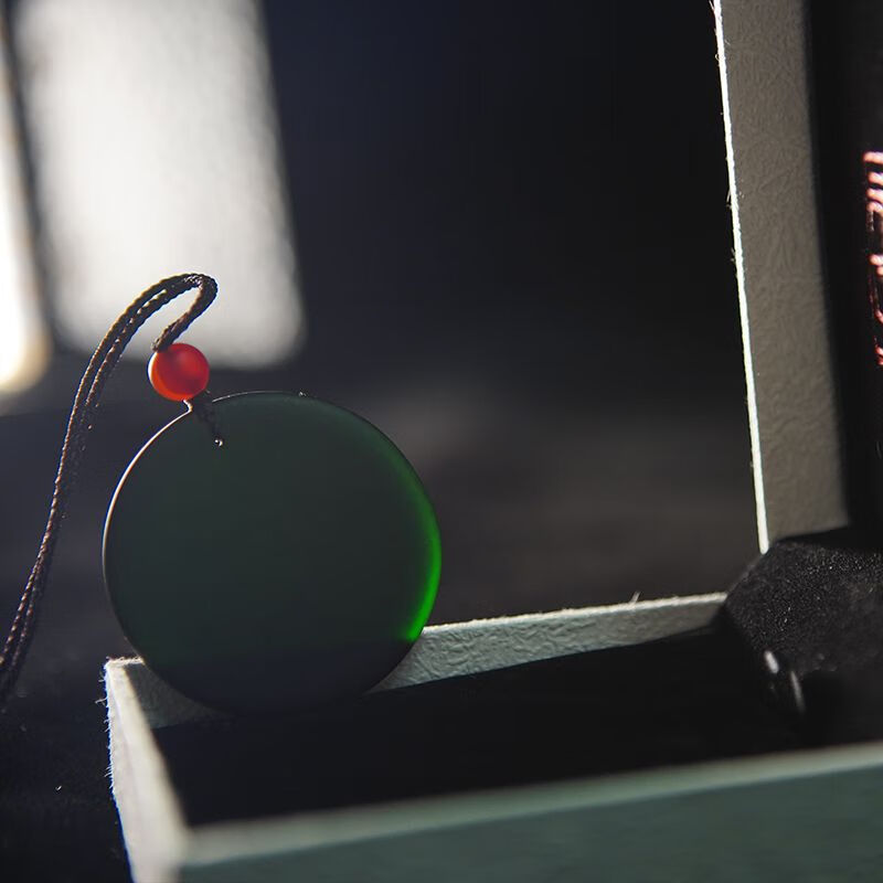 保山永子围棋饰品挂件手工创意吊坠原创古风男女项链晟罔 黑色小号