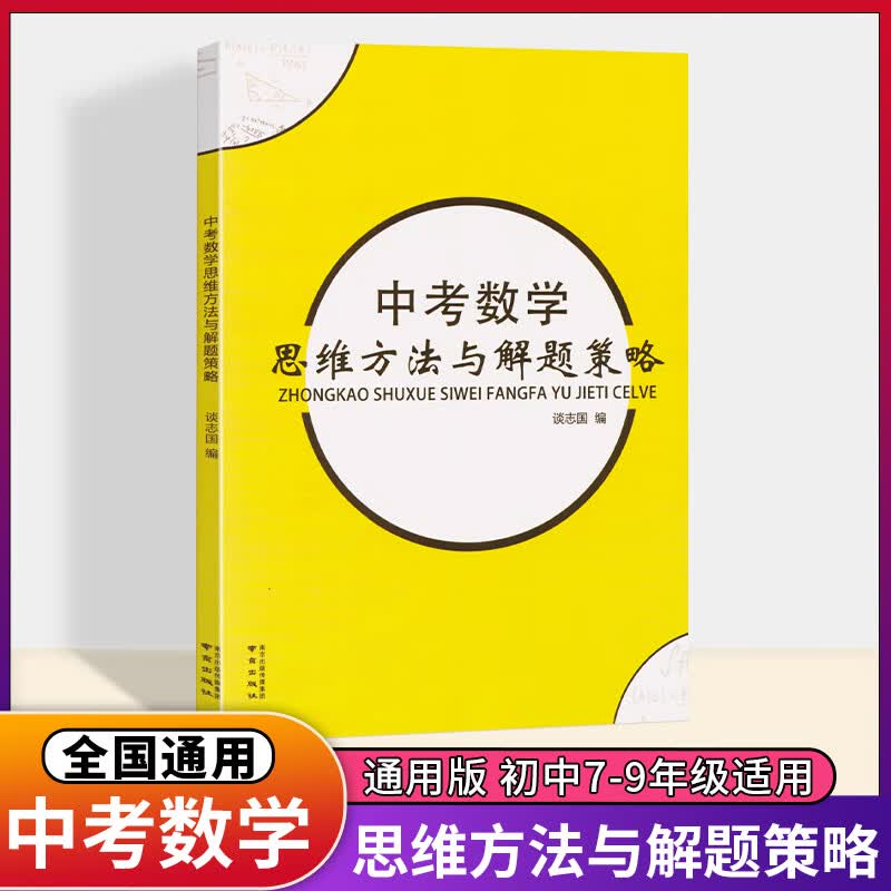 2024中考数学思维方法与解题策略分析精粹全程复习训练全国通用版初中初三九年级总复习资料模型解题
