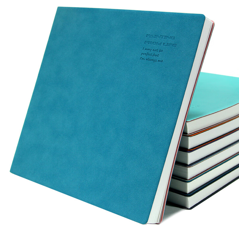 本马克笔手绘本图画本彩铅油画棒水彩笔皮面画本写生涂鸦16k32k画画本