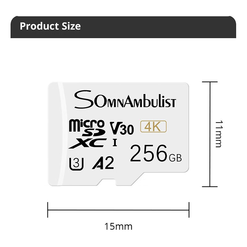 SomnAmbulist【甄选直发】手机内存卡C10内存卡高速卡sd存储卡闪存TF卡通用行车记录仪平板智能摄像机数码照相 TF158 白卡-32GB