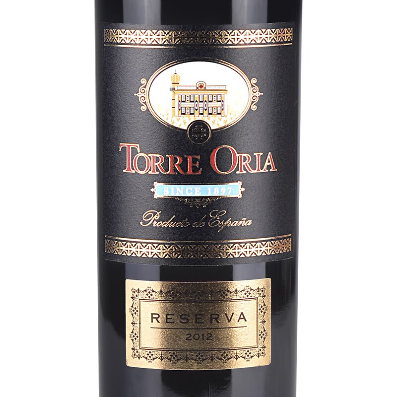torre oria 欧瑞安古典珍藏干红葡萄酒750ml*6整箱装 西班牙进口红酒