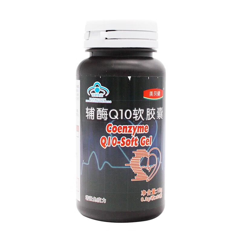 美贝健 金奥力牌辅酶q10软胶囊60粒 1罐