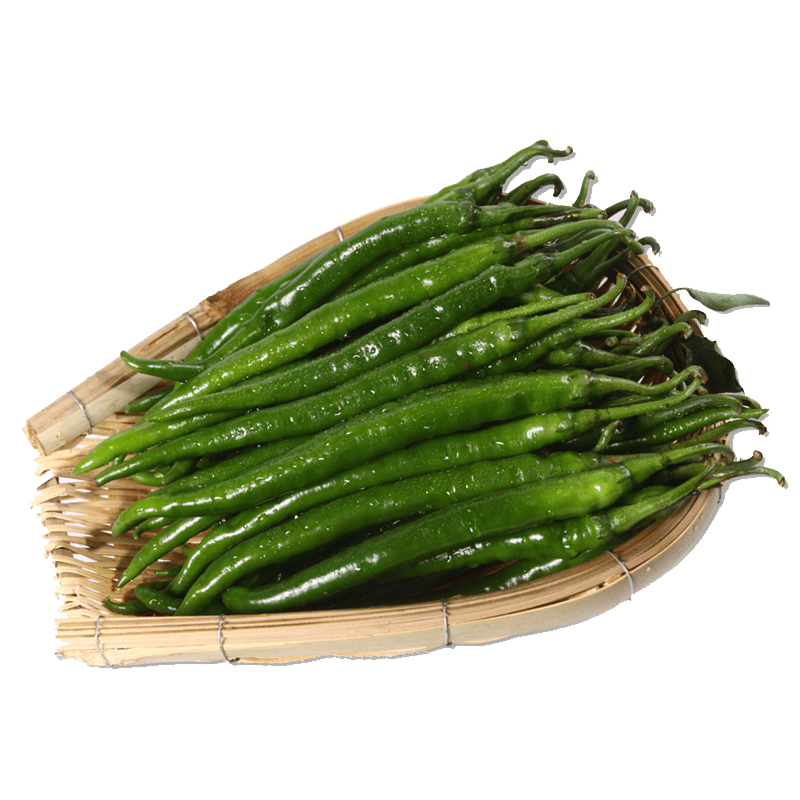 味小仙 二荊條辣椒 新鮮青線(xiàn)椒 尖椒蔬菜 二荊條 3斤