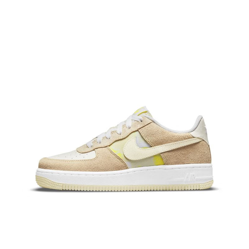 耐克(nike)air force 1 low lemon雏菊刺绣运动休闲gs低帮板鞋dm9476