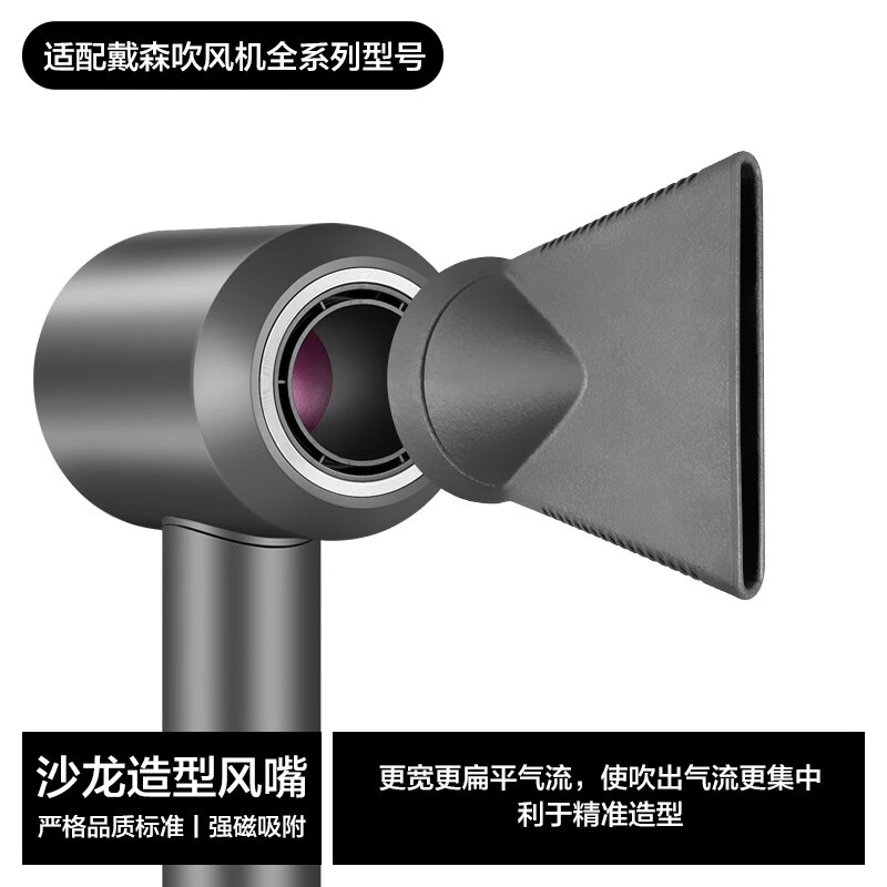 适用于戴森dyson系列吹风机风筒沙龙造型风嘴hd02/03/07/08/12/15电