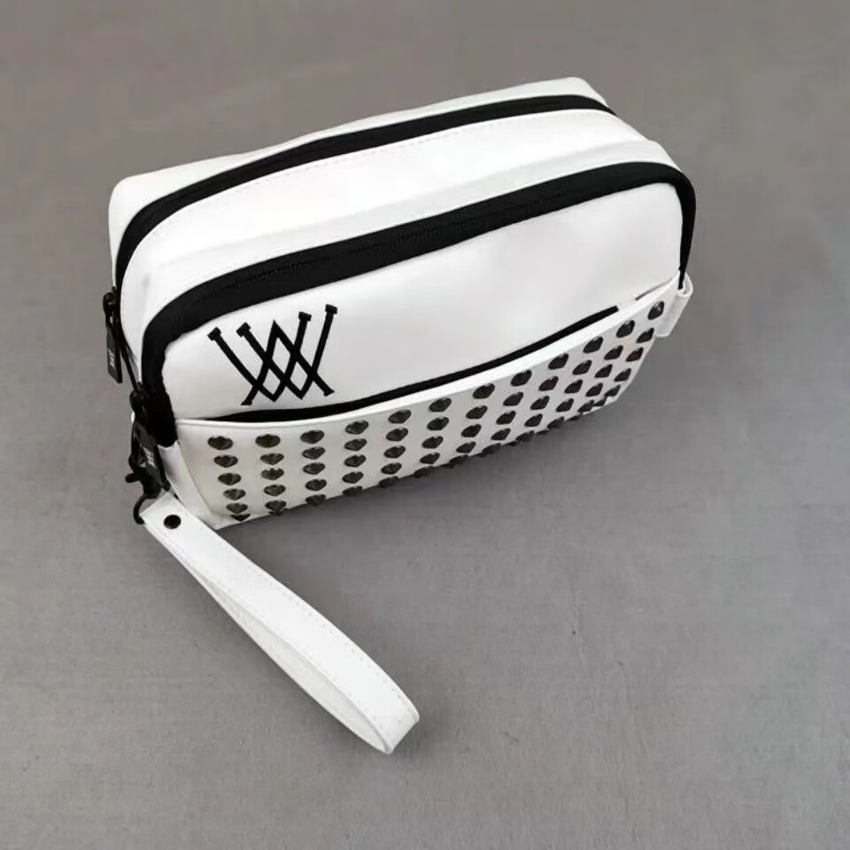 迪伯乐2024新款高尔夫anew手包 钉包 手拿包 化妆收纳包 防水golf手包