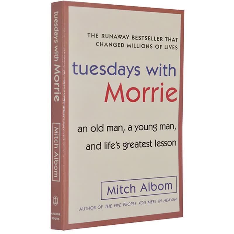 英文原版 Tuesdays with Morrie 相约星期二 十四堂星期二的课 余秋雨倾情推荐 米奇阿尔博姆 现代励志经典 青少年课外小说 绿山墙图书