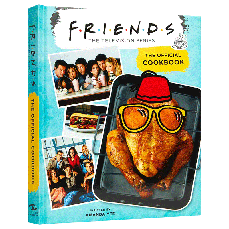 【瑕疵书】老友记 官方食谱 英文原版 Friends The Official Cookbook 官方烹饪书 精装全彩插图