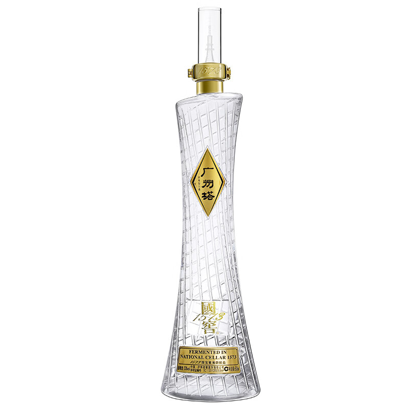 国窖1573 广州塔53%vol 浓香型白酒600ml 单瓶装【报价价格评测怎么样