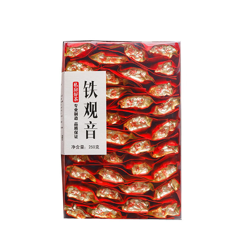 铁观音茶叶2024新茶浓香型高山乌龙茶兰花香 铁观音 真空小包装 250克