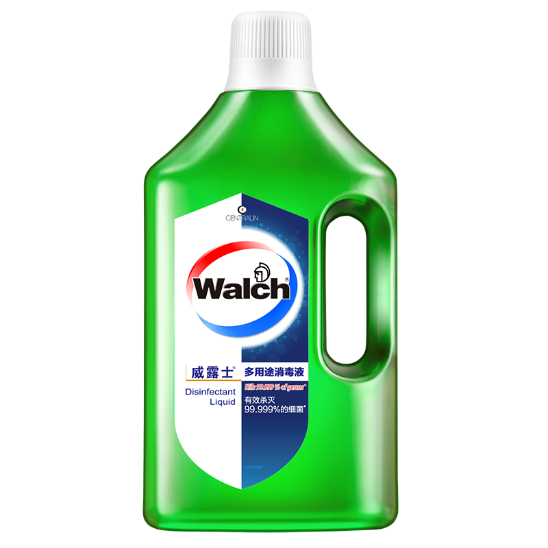 威露士消毒液柠檬香1L,消毒清洁神器