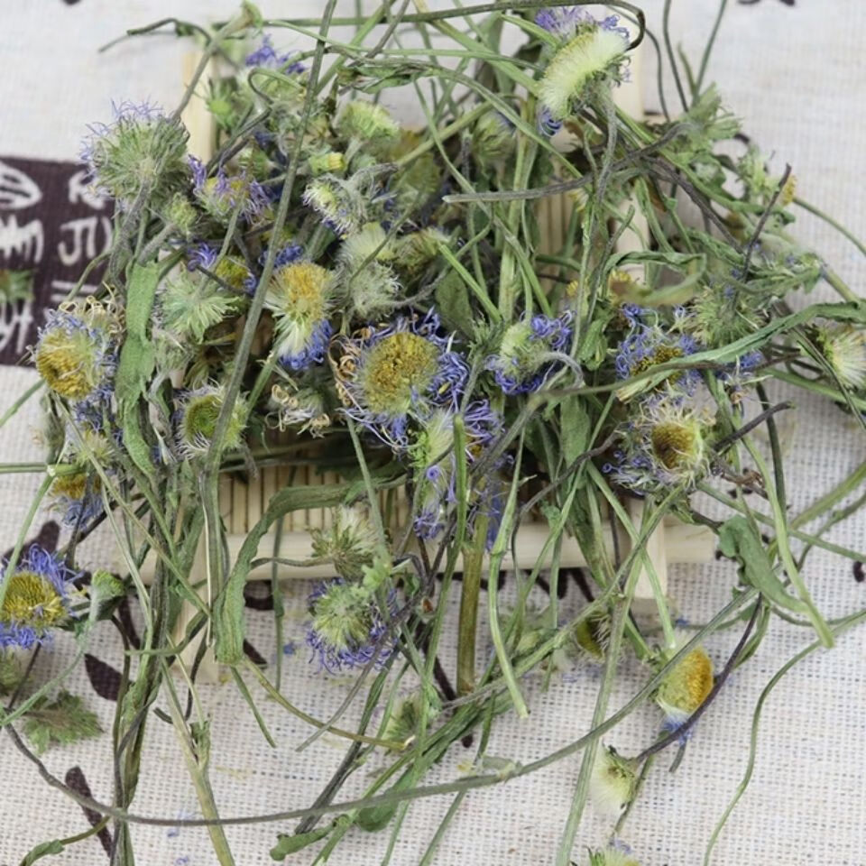 云南中药材灯盏花 灯盏花细心 灯盏花粉 100克