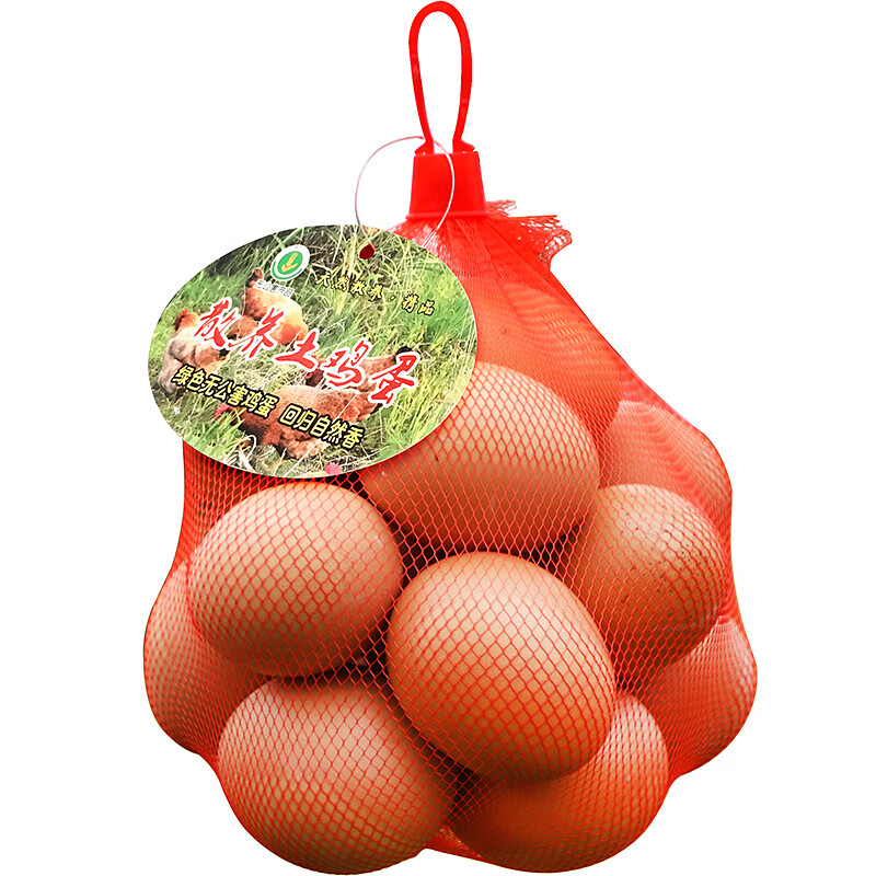 裳淇  鸡蛋网兜网袋密眼尼龙网袋柴土鸡蛋网袋子装鸡蛋小网兜红色塑料