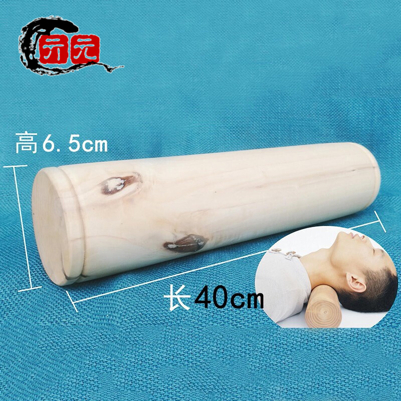 杜仲木枕,杜仲颈椎圆木枕,木枕头,颈椎枕z定制 木结疤款:长30cm高6.