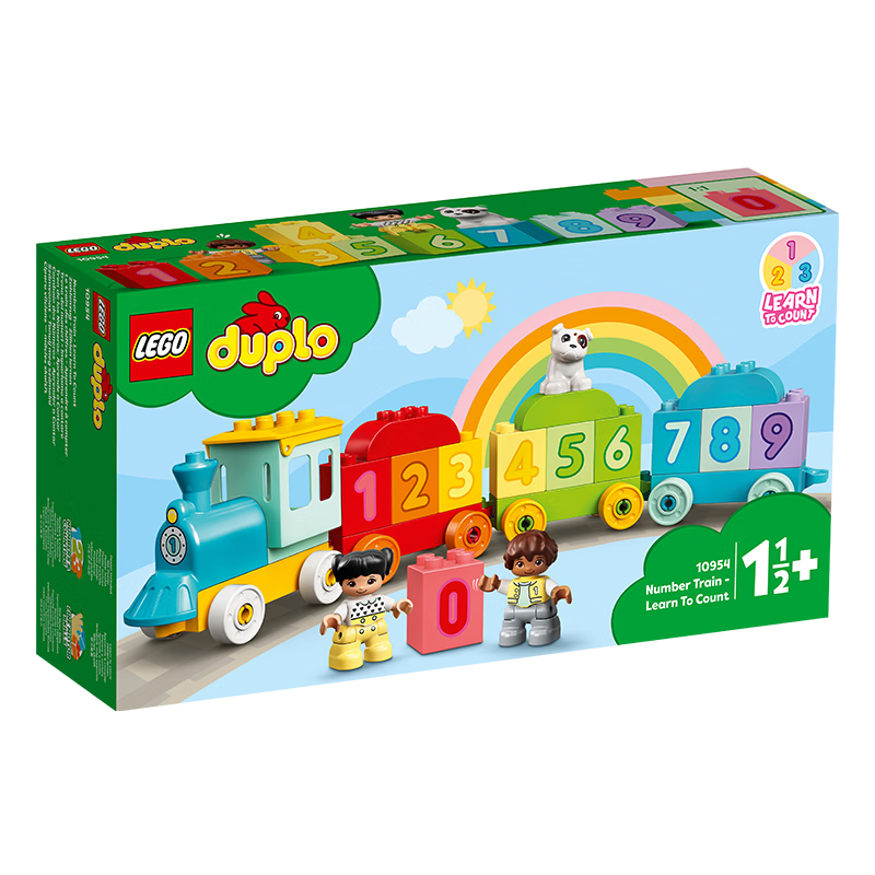 乐高得宝DUPLO10954数字火车价格历史走势及评测