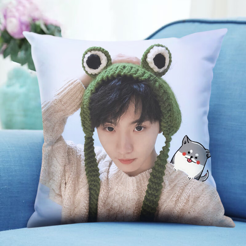 马嘉祺抱枕时代少年团周边人行同款柴犬海报双面定制海报应援 7 高雅