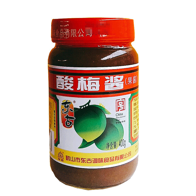 东古冰花酸梅酱400g*1瓶 冰梅酱 梅子酱 烤鸭烧鹅烤肉蘸料