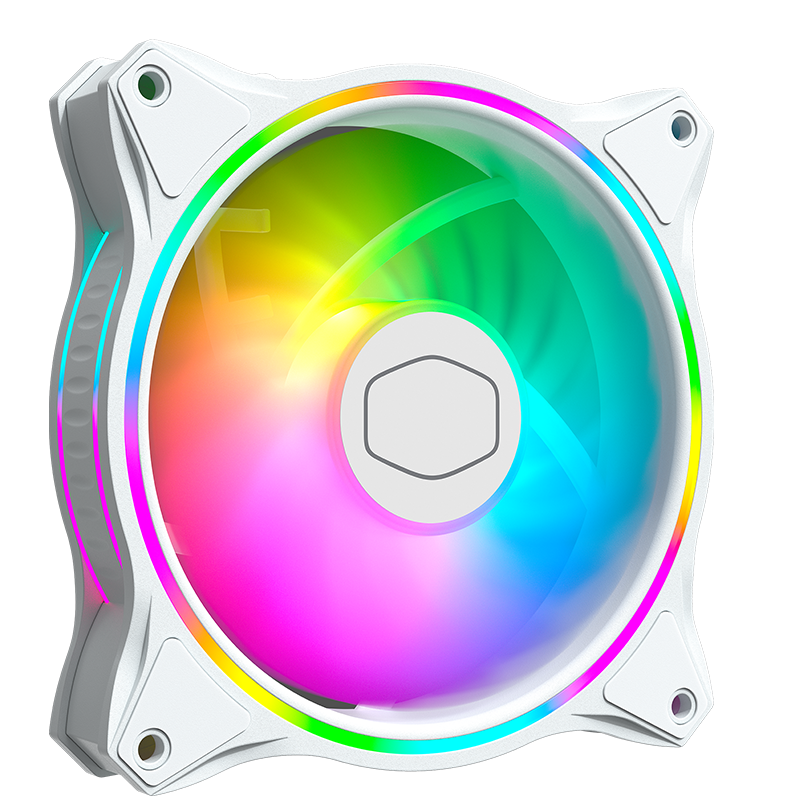 CoolerMaster/�������� MasterFan MF120 HALO  ������� ARGB��Ч MasterFan MF120 HALO ��ɫ35Ԫ